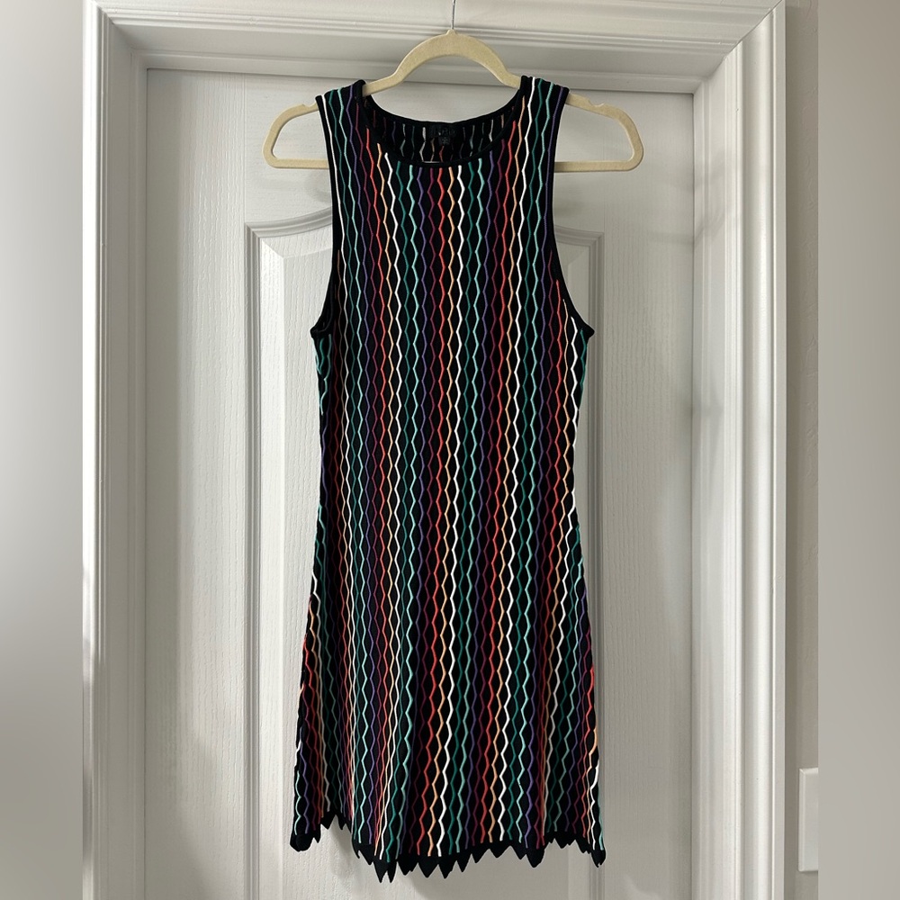 NBD fitted mini tank dress. size S